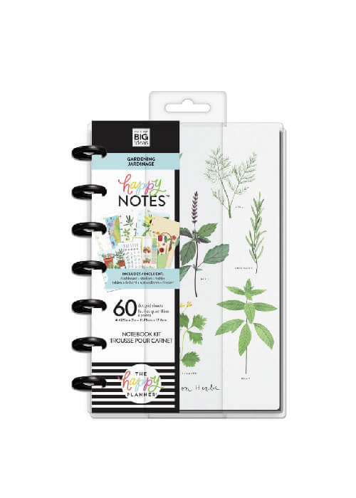 THE HAPPY PLANNER Kit cuaderno mini “To plant a garden” - PaperStop